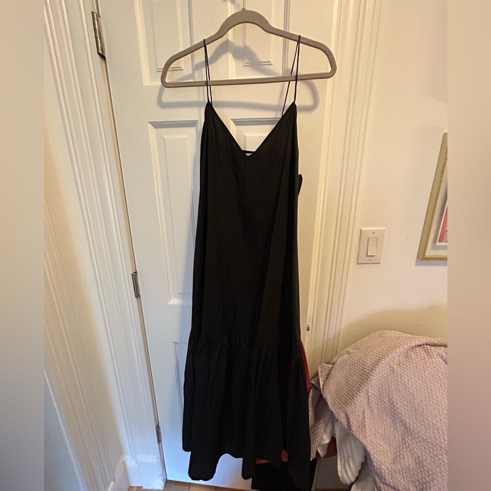 Anime Bing Black Sundress (Maxi/Midi)